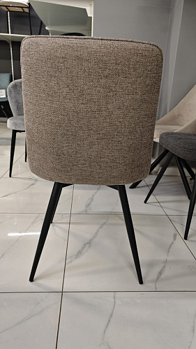 Стул на металлокаркасе Texas 4 поворотный темно-серый / черный из шоурума 12